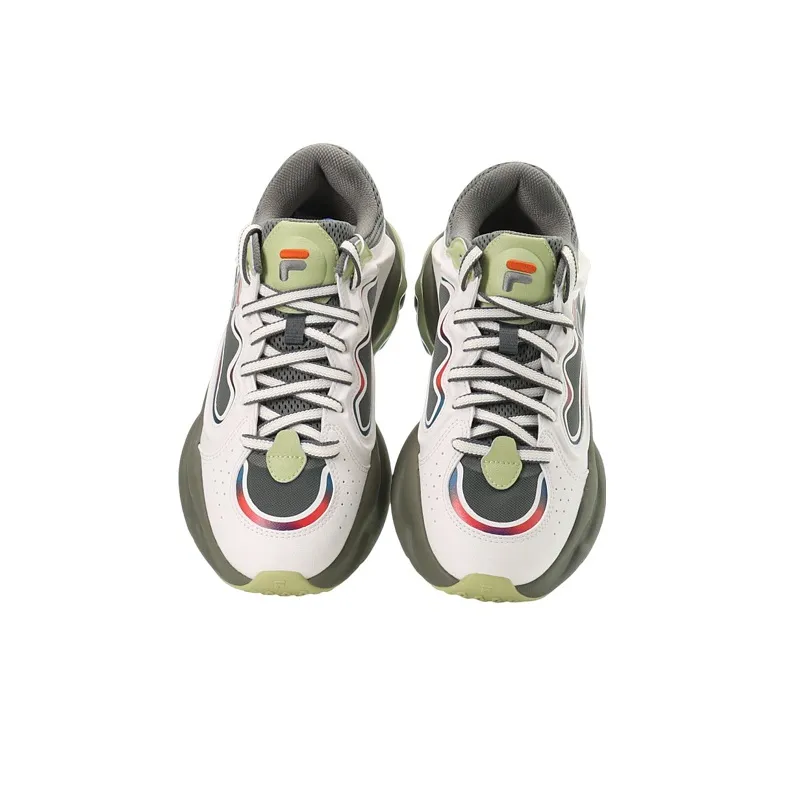 P Palette X FILA FUSION PALETTE Pen Holder Shoes Casual Shoes Men Low Top Milk White/Seafield Gray-3