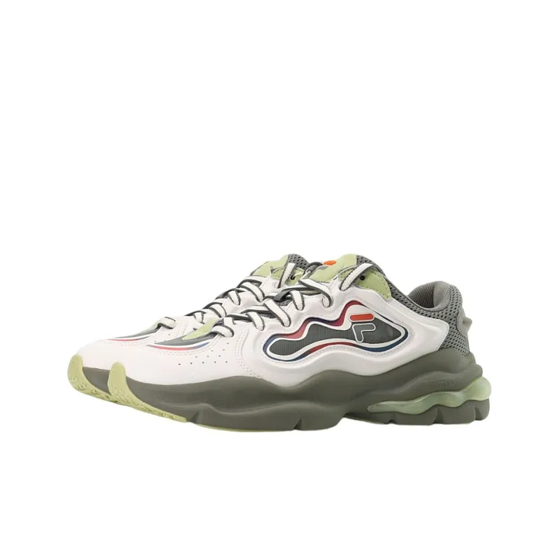 P Palette X FILA FUSION PALETTE Pen Holder Shoes Casual Shoes Men Low Top Milk White/Seafield Gray-2