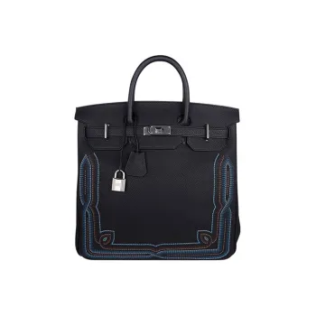 HERMES Birkin Togo Calfskin Birkin Bag Handbags Women's Black
