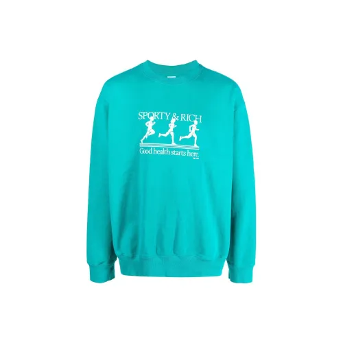 SPORTY & RICH Logo-print Sweatshirt