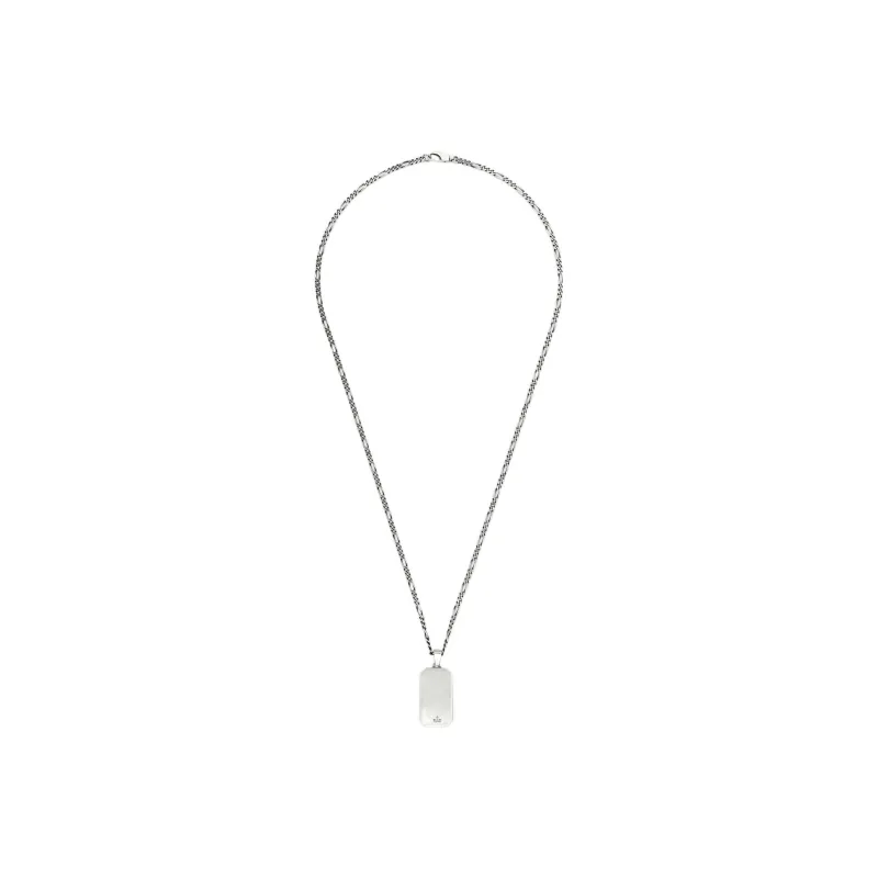 GUCCI Gg Supreme Pendant Necklace-1