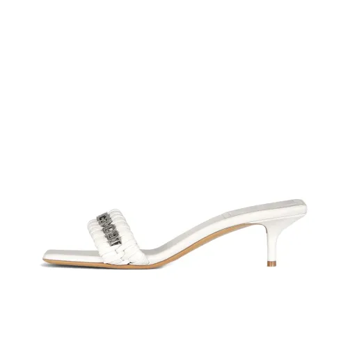 GIVENCHY Odor-Resistant Slide Slippers Women's White