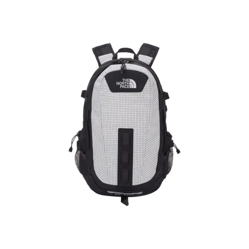THE NORTH FACE Polyester Backpack Regular Unisex Black/White