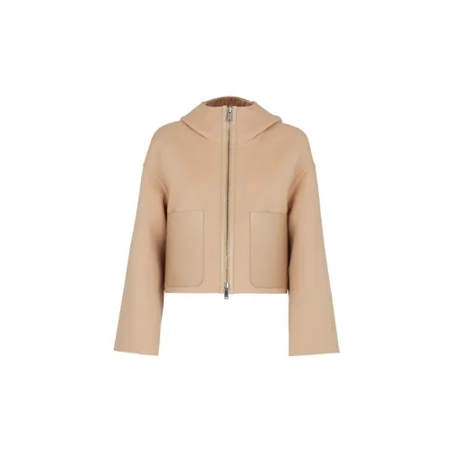 FENDI Jackets Women's Beige Zong