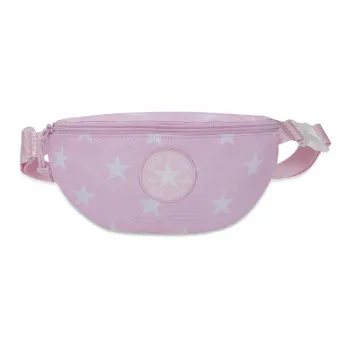 Converse Polyester Sling Bag Crossbody Bag Fanny Pack Regular Unisex Light Pink