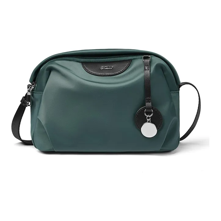 GOLF Oxford Fabric Bonded Synthetic Leather Crossbody Bag Small Size Women's Multicolor-5