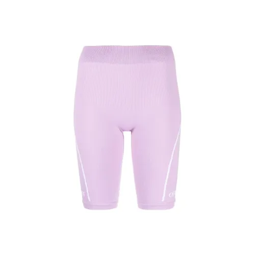 OFF-WHITE Casual Shorts Women's Light Purple