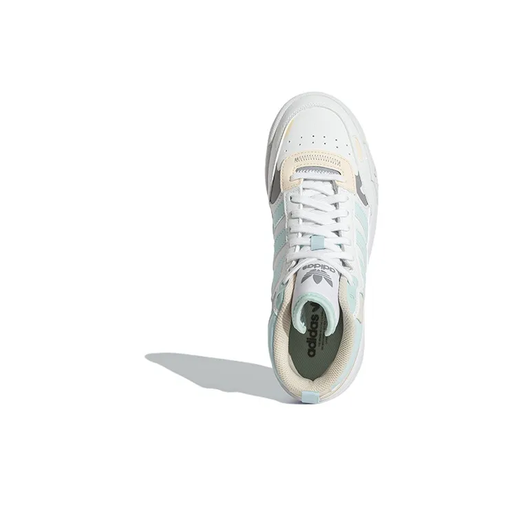 Adidas Post Up Shoes 'Cloud White Light Blue Grey' Women's-4