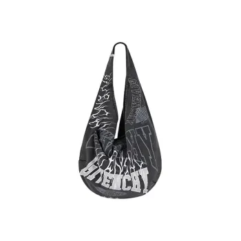 Givenchy Embroidery Fabric Portable Crossbody Bag, Shoulder Bag Men's Gray