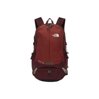 THE NORTH FACE Polyester Mountaineering Bag Backpack Regular Unisex Dark Red