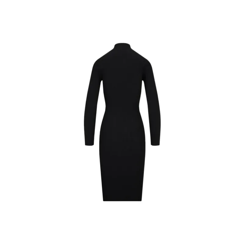 Alaia Long-Sleeved Dresses Women's Black-1