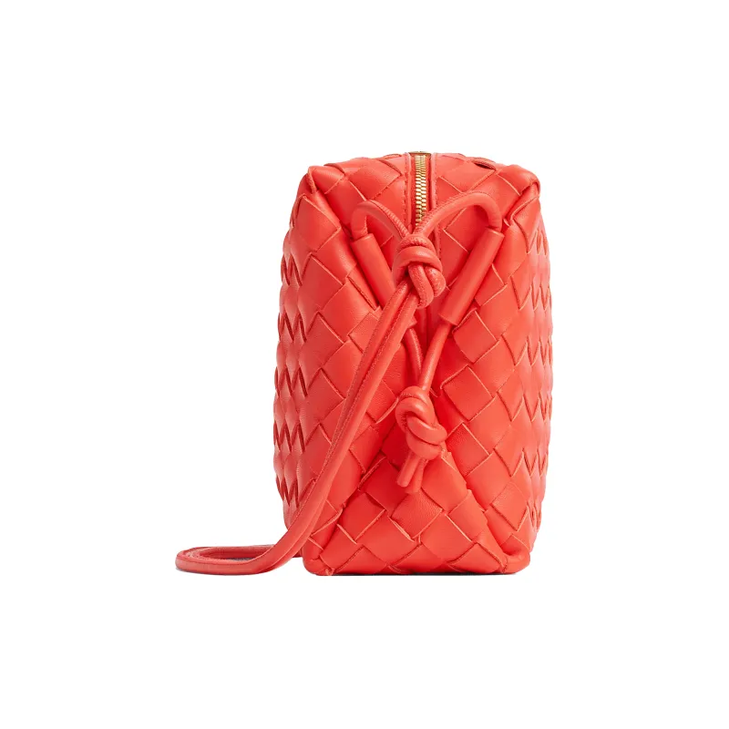 Bottega Veneta Loop Intrecciato Camera Bag Small Sunburst-1