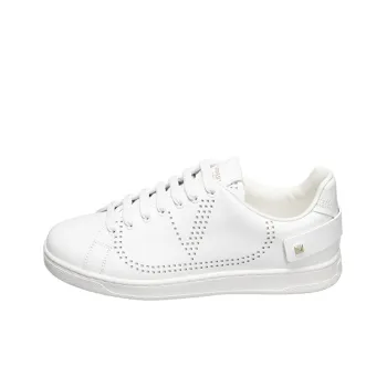 Valentino Backnet Low Top Stylish Skateboarding Shoes Men's White