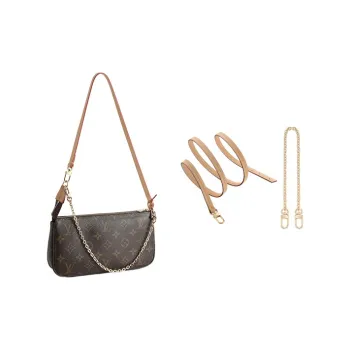 Luxury Care Artisan Workshop Vegetable Tanned Leather Cow Leather Bag Accessories Unisex Brown