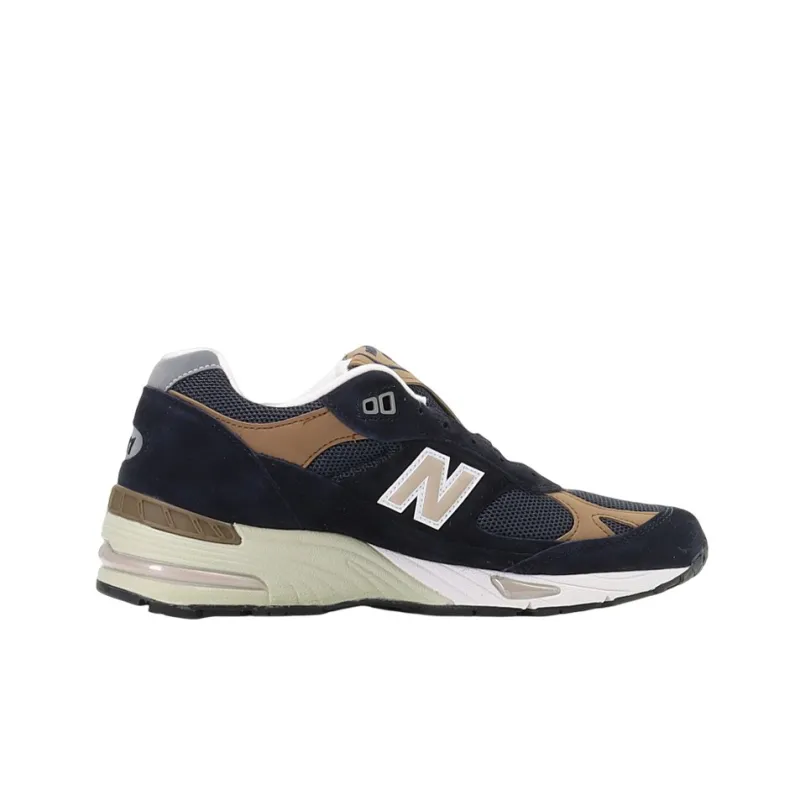 New Balance 991 MiUK Navy Sand-1