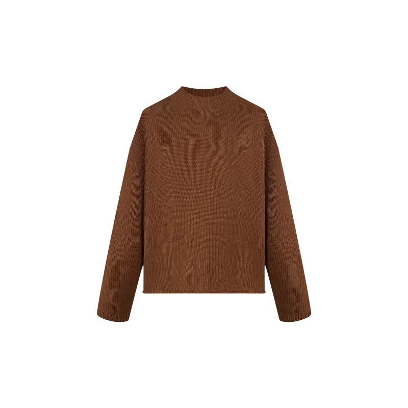 Askyurself Sweaters Unisex Light Brown-1