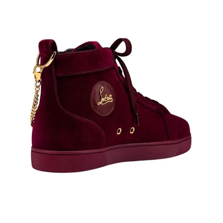 CL Louis Skateboard Shoes Men's Dark Red-2