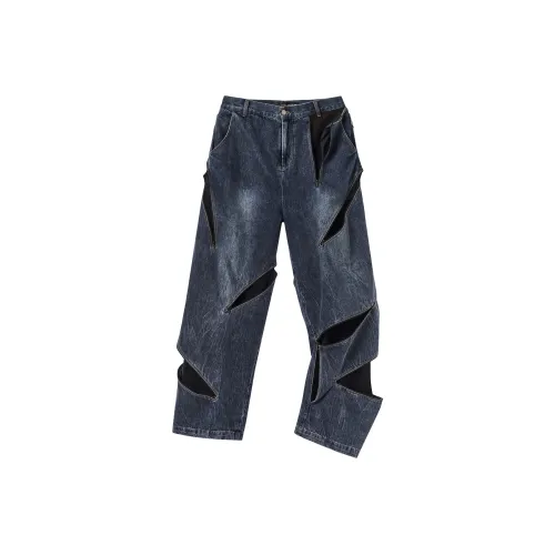 BLIND402 Jeans Unisex Blue Gray