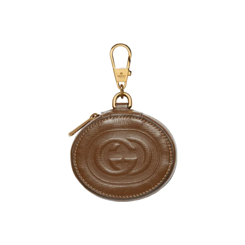 GUCCI Canvas With Leather Shoulder Bag, Crossbody Bag Mini Unisex Ebony/Brown-4