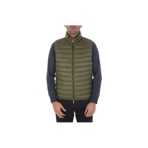 SAVE THE DUCK Vests Men Green