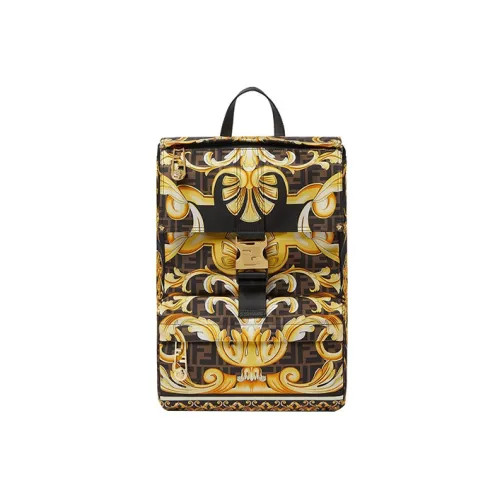 Medusa-print cotton wash bag