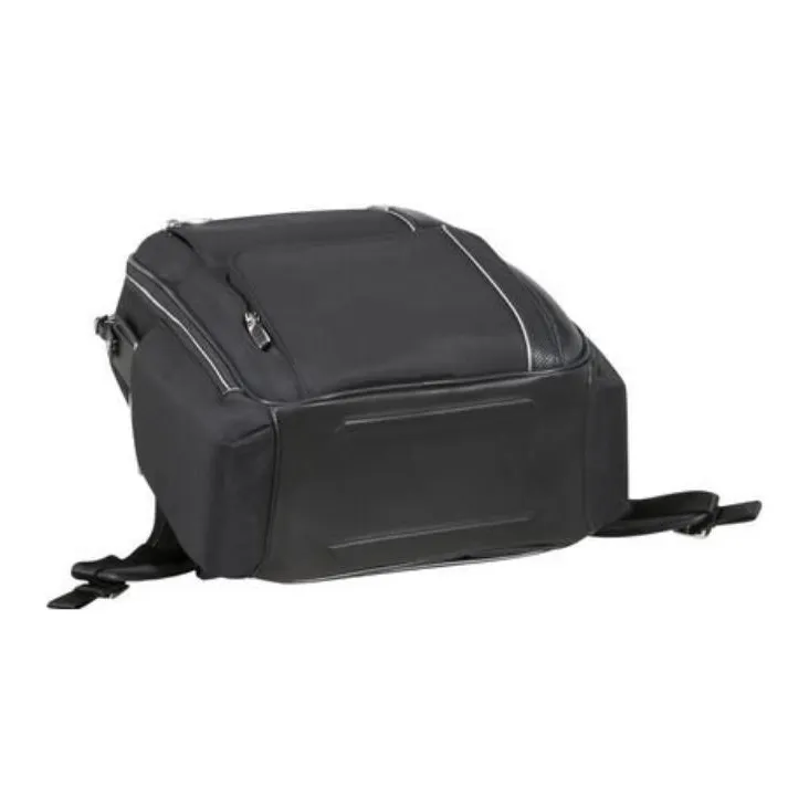 TUMI Arrivé Leather Detail Laptop Backpack Men's Black-4