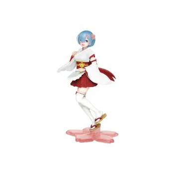 TAITO Re Zero Starting Life In Another World, Rem, And Wind Girl Servant Bonus Gifts 23cm