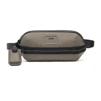 TUMI Alpha Bravo Fanny Pack Unisex Sand