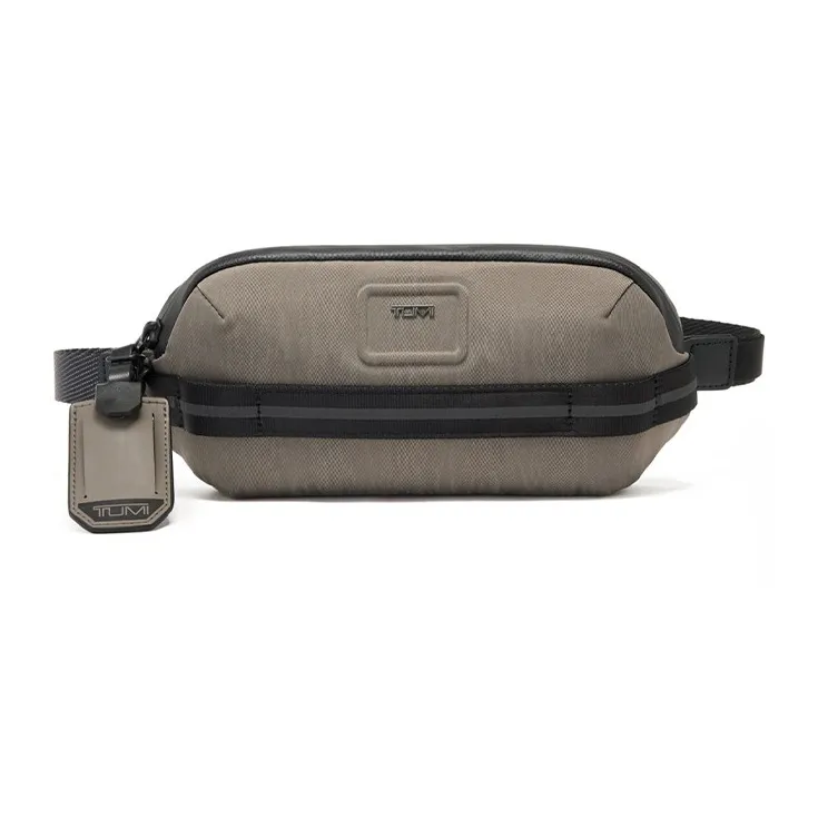 TUMI Alpha Bravo Nylon Fanny Pack Regular Unisex Sand-0