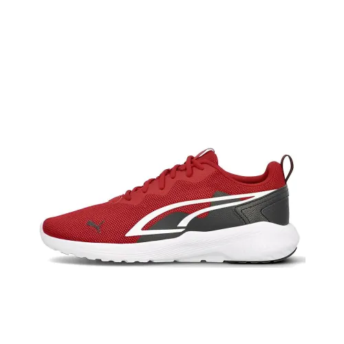 PUMA All-Day Active Running Shoes Unisex Low-Top Red/Black/White