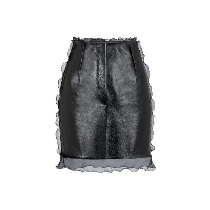 FENDI Casual Short Skirts Women's Black-1