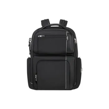 TUMI Arrivé Leather Detail Laptop Backpack Men's Black