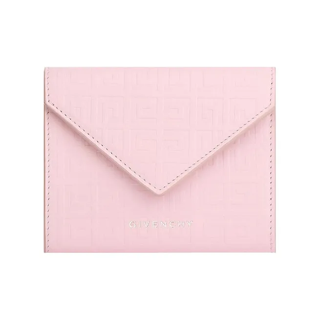 GIVENCHY 4G Calfskin Wallet Women's Pink-0