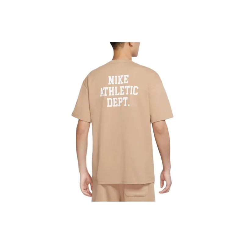 Nike T Shirts Men Nude Pink-1