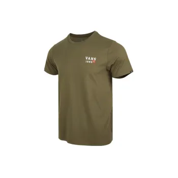 Vans Set in Sleeve T Shirt Men's Army Green