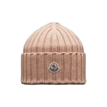 Moncler Ribbed Knit Beanie