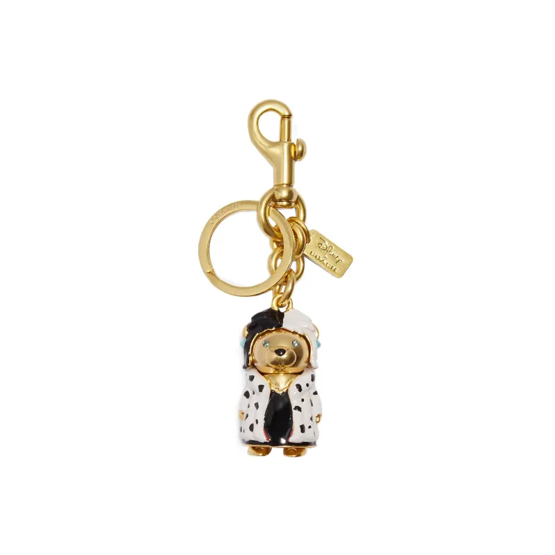 COACH Disney, Collaboration Metal With Enamel Bag Charm Bag Accessory Women's Gold-0