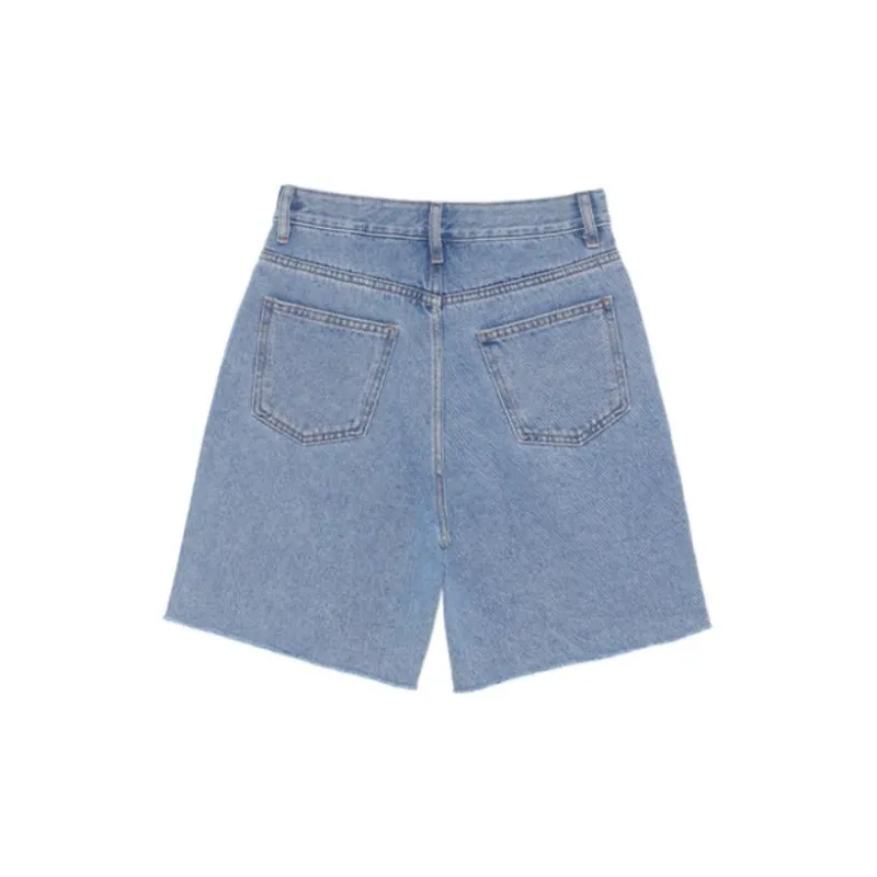 KIMHEKIM Denim Shorts Women's Blue-1
