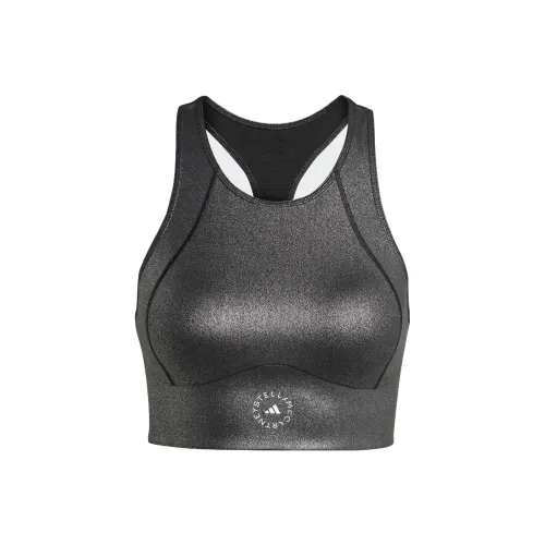 Adidas Sleeveless Sports Shirts Women's Black