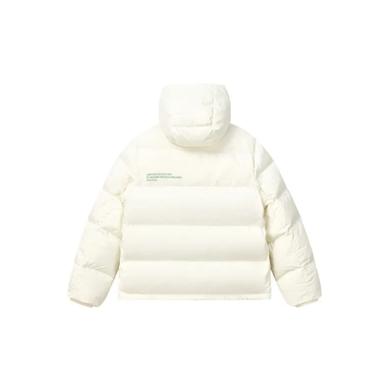 FILA Down Jacket Women's Coconut Milk White-1