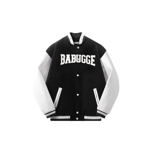 BABUGGE Baseball Jerseys Unisex Black