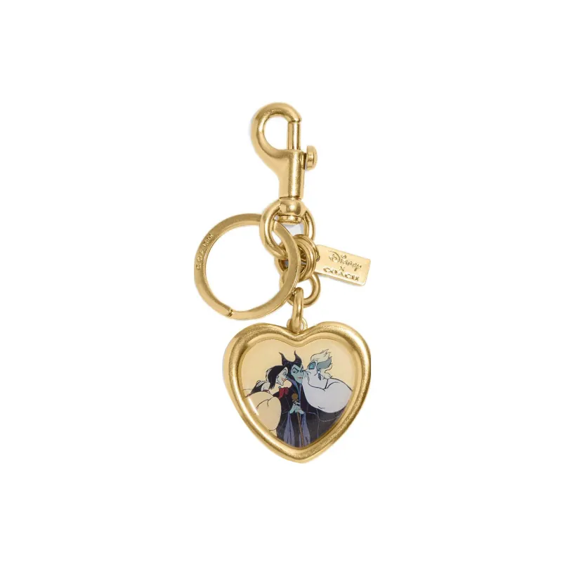 COACH Disney, Collaboration Metal With Enamel Bag Charm Bag Merch Women's Gold-0