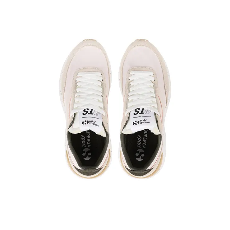 SUPERGA Low Top Casual Shoes Unisex Gray Pink-3