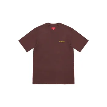 Supreme Washed Capital S/S Top