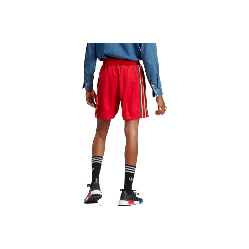 Adidas Basketball Shorts Men Red-1