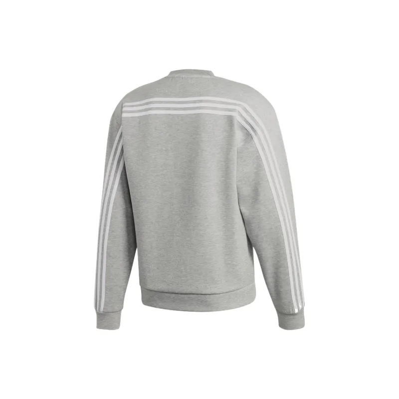 Adidas Sweatshirt Men's Medium Heather Gray-1