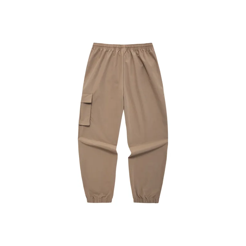 Erke Casual Pants Men's Latte Brown-1