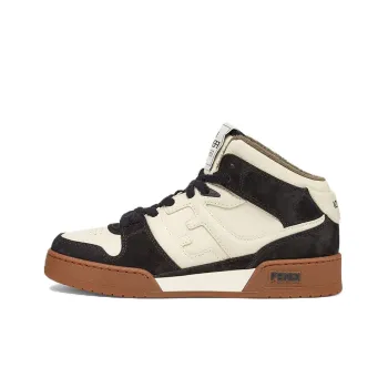 FENDI Match High Top 'Black White Cream' Women's