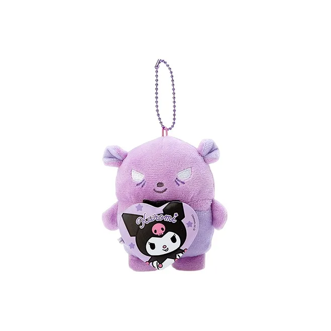 Sanrio Kuromi Figure Print Grand Prize Support Collection Kuromi Dolls Plush Pendant 10.5cm Height-0