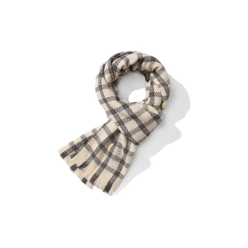 XXOFF Knit Scarves Unisex Apricot Cream